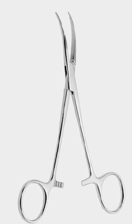 Кровоспинний затискач КОЛЛЕРА – КРІЛА (COLLER CRILE) (вигнутий) 16 см (cm)